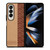 COACH NEW YORK BROWN LEATHER Samsung Galaxy Z Fold 4 Case Cover