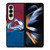 COLORADO AVALANCHE MARBEL Samsung Galaxy Z Fold 4 Case Cover