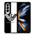 EMPORIO ARMANI WHITE BLACK Samsung Galaxy Z Fold 4 Case Cover