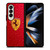FERRARI DROP WATER RED Samsung Galaxy Z Fold 4 Case Cover