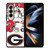 GEORGIA BULLDOGS STICKER COLLECTION Samsung Galaxy Z Fold 4 Case Cover