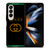 GUCCI ROUND BLACK Samsung Galaxy Z Fold 4 Case Cover