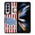 HISTORICAL ROUTE 66 USA FLAG Samsung Galaxy Z Fold 4 Case Cover