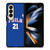 JOEL EMBIID PHILADELPHIA SIXERS NBA Samsung Galaxy Z Fold 4 Case Cover