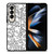 KEITH HARING BLACK WHITE Samsung Galaxy Z Fold 4 Case Cover