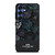 COACH NEW YORK BLACK TEA ROSE Samsung Galaxy Z Fold 3 Case Cover