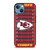 KANSAS CITY CHIEFS FOOTBALL FIELD iPhone 13 Case Cover