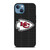KANSAS CITY CHIEFS FOOTBALL TEXT iPhone 13 Case Cover