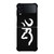 BROWNING ARMS METAL LOGO Samsung Galaxy Z Flip 4 Case Cover