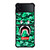 CAMO BATHING APE SUPREME GREEN Samsung Galaxy Z Flip 4 Case Cover