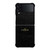 COACH NEW YORK BLACK LEATHER Samsung Galaxy Z Flip 4 Case Cover