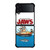 JAWS LOGO 8 BIT Samsung Galaxy Z Flip 4 Case Cover