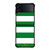 KATE SPADE GREEN STRIPE Samsung Galaxy Z Flip 4 Case Cover