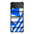 ADIDAS SLICED LOGO BLUE  Samsung Galaxy Z Flip 3 Case Cover