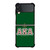 AKA PINK AND GREEN SIMPLE LOGO Samsung Galaxy Z Flip 3 Case Cover
