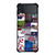 ATLANTA BRAVES COLLAGE WALL Samsung Galaxy Z Flip 3 Case Cover