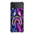 BAPE CAMO LOGO BLUE PURPLE Samsung Galaxy Z Flip 3 Case Cover