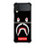 BAPE CAMO SHARK SUPREME BLACK Samsung Galaxy Z Flip 3 Case Cover
