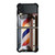 BARBER POLE HAIR CUT 2 Samsung Galaxy Z Flip 3 Case Cover