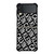 CALVIN KLEIN LOGO PATTERN Samsung Galaxy Z Flip 3 Case Cover