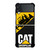 CATERPILLAR CAT BULLDOZER CARBON Samsung Galaxy Z Flip 3 Case Cover