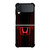 HONDA LOGO RED CARBON Samsung Galaxy Z Flip 3 Case Cover
