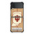HOOSIER STATE OF MIND INDIANA WOODEN LOGO Samsung Galaxy Z Flip 3 Case Cover