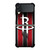HOUSTON ROCKETS DOUBLE STRIPE Samsung Galaxy Z Flip 3 Case Cover