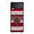 HOUSTON ROCKETS WOODEN LOGO Samsung Galaxy Z Flip 3 Case Cover