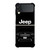 JEEP BLACK CAR Samsung Galaxy Z Flip 3 Case Cover