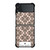 KATE SPADE FLORAL JACQUARD Samsung Galaxy Z Flip 3 Case Cover