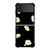 KATE SPADE FLOWER IN BLACK Samsung Galaxy Z Flip 3 Case Cover