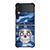 LA DODGERS SKULL CAMO Samsung Galaxy Z Flip 3 Case Cover