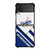 LA DODGERS WHITE BLUE STRIPS Samsung Galaxy Z Flip 3 Case Cover