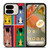 BOJACK HORSEMAN COLORFULL COLLAGE Google Pixel 9 Pro Fold Case Cover