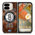 BROOKLYN NETS WOODEN LOGO Google Pixel 9 Pro Fold Case Cover