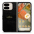 COACH NEW YORK BLACK LEATHER Google Pixel 9 Pro Fold Case Cover