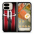 HOUSTON ROCKETS DOUBLE STRIPE Google Pixel 9 Pro Fold Case Cover
