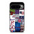 ATLANTA BRAVES COLLAGE WALL Google Pixel 9 Pro XL Case Cover