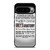 GREY'S ANATOMY QUOTES Google Pixel 9 Pro XL Case Cover