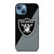 LAS VEGAS RAIDERS NFL FOOTBALL LOGO iPhone 13 Case Cover