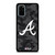 ATLANTA BRAVES BASEBALL BLACK CAMO Samsung Galaxy S20 Plus Case Cover