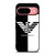 EMPORIO ARMANI WHITE BLACK Google Pixel 9 Case Cover