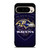 BALTIMORE RAVENS NFL LOGO Google Pixel 9 Pro Case Cover BALTIMORE RAVENS NFL LOGO Google Pixel 9 Pro Case Cover
