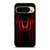 HONDA LOGO RED CARBON Google Pixel 9 Pro Case Cover