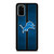 DETROIT LIONS NFL METAL STRIPE Samsung Galaxy S20 Plus Case Cover