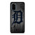 DETROIT TIGERS BASEBALL MLB WOOD LOGO Samsung Galaxy S20 Plus Case Cover
