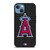 LOS ANGELES ANGELS BASEBALL BLACK iPhone 13 Case Cover