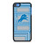 DETROIT LIONS LINE iPod Touch 7 Case Cover