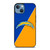 LOS ANGELES CHARGERS NFL FOOTBALL LOGO iPhone 13 Case Cover LOS ANGELES CHARGERS NFL FOOTBALL LOGO iPhone 13 Case Cover